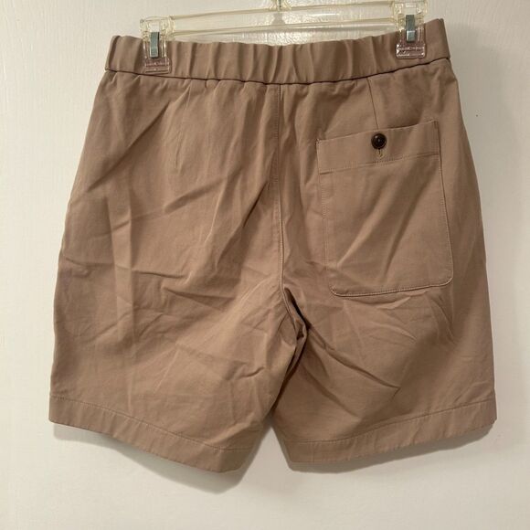Everlane Elastic Waist Chino Shorts Khaki Tan Small - Picture 3 of 10